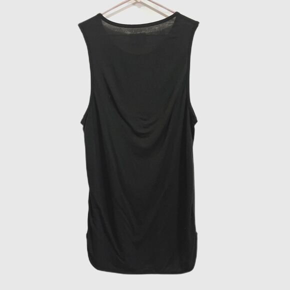 ASRV Black Basketball Gym Running Tank Top Shirt      Mens Size Medium - Picture 5 of 7